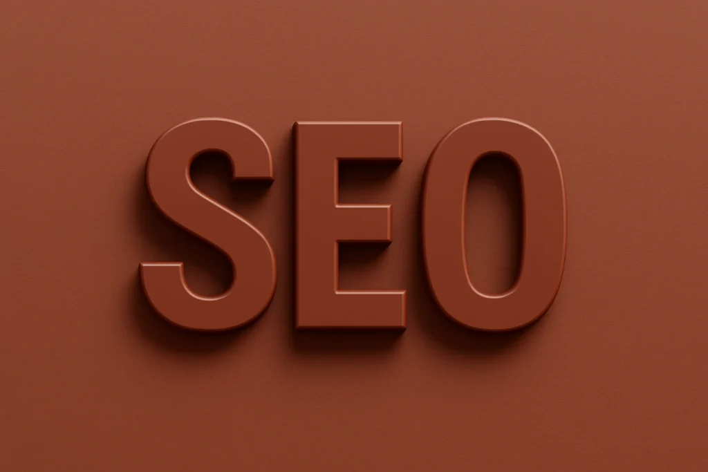 SEO in Bold Monochrome Elegance, created by the best freelance digital marketer in Calicut, Kerala, India.