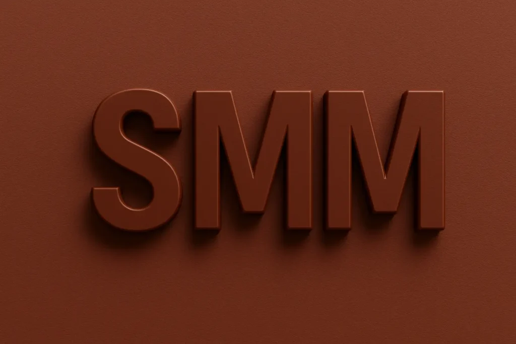 SMM in Bold Monochrome Elegance, created by the best freelance digital marketer in Calicut, Kerala, India.